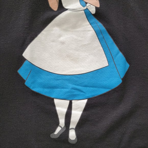 Zara x Disney Alice in Wonderland Graphic Tee Shirt - Picture 9 of 14